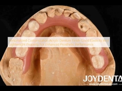 Personalização Dentária Acrílica Finish Boa Elasticidade E Propriedade Leve Para Performance Prótese Melhorada