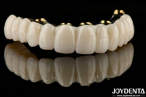 comprar Ponte de implante de zircônio híbrido suave Restauração da função de mastigação fabricação em linha