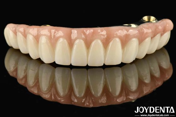 comprar Ti-Bar Zirconia Hybrid Bridge Compatível com Dentes Naturais e Gengiva Autobiografia Restauração da Função de Mastigar fabricação em linha
