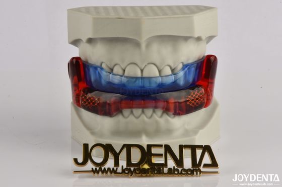 Protector bucal dental de silicone para ronco, lavagem manual para parar o ronco