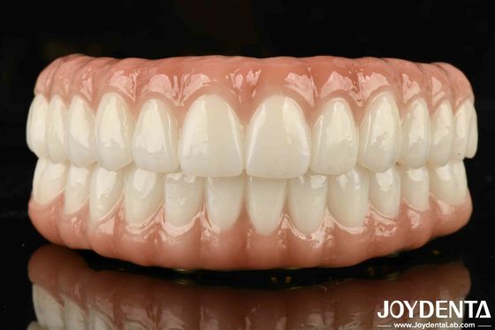 Ponte híbrida de zircônio de Ti-Bar de alta biocompatibilidade para ajuste preciso e substituição de dentes ausentes